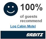 Orbitz 100% of guests recommend The Log Cabin Motel